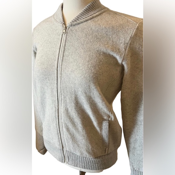 Mountain Hardwear Wool Blend Full Zip Sweater Women’s Size Small - Picture 4 of 12